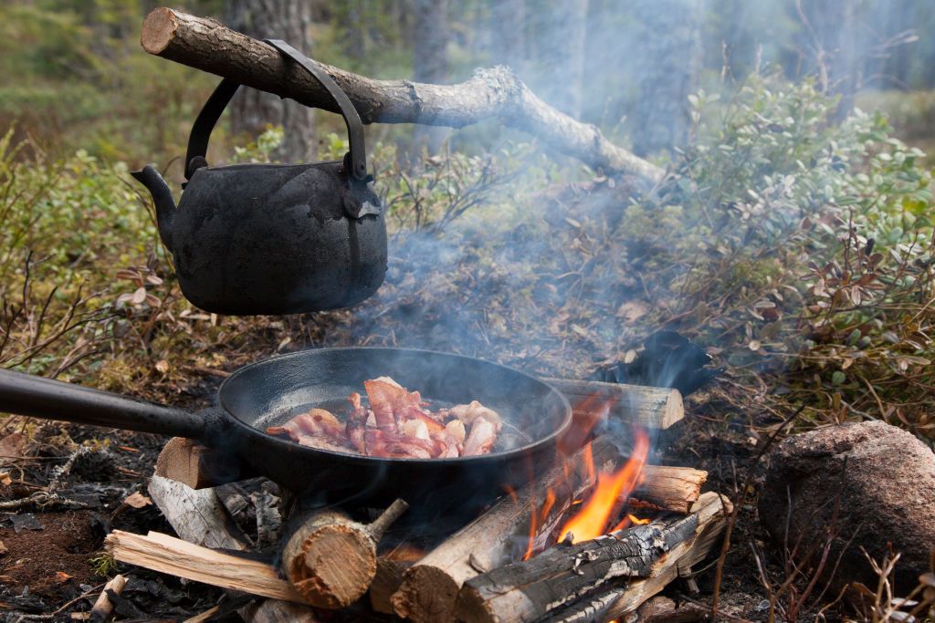 How To Cook Over a Camp Fire