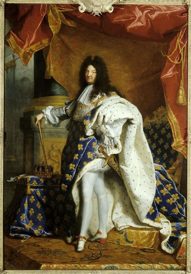 Portrait of King Louis XIV of France by Hyacinthe Rigaud