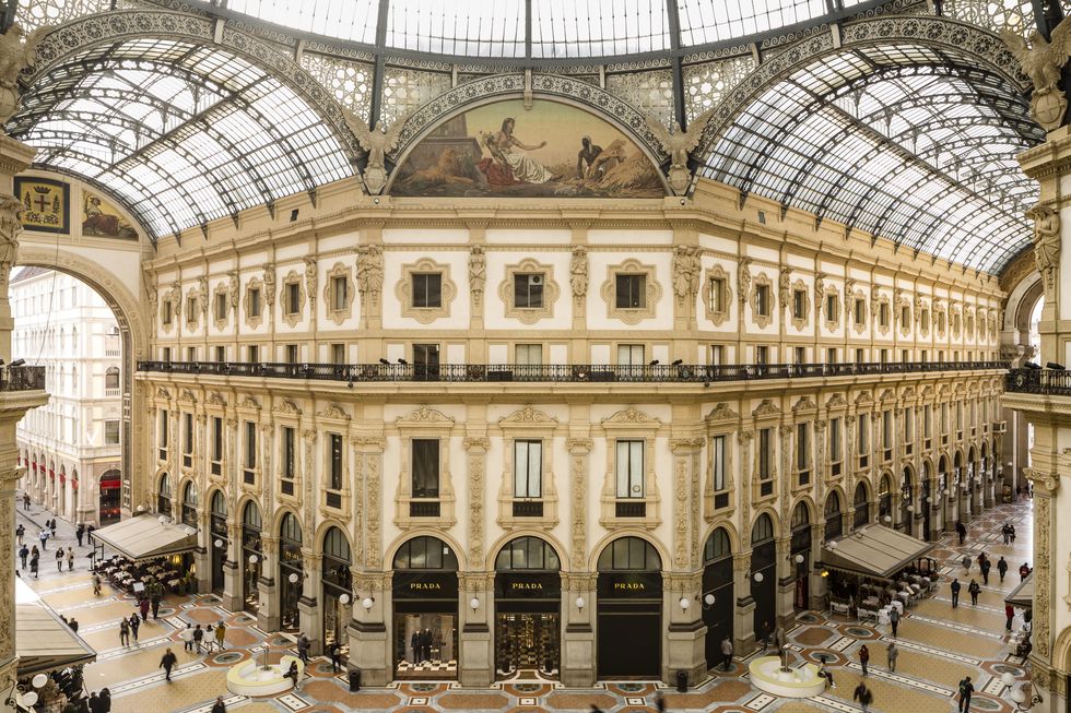 The Prada Galleria Project in Milan