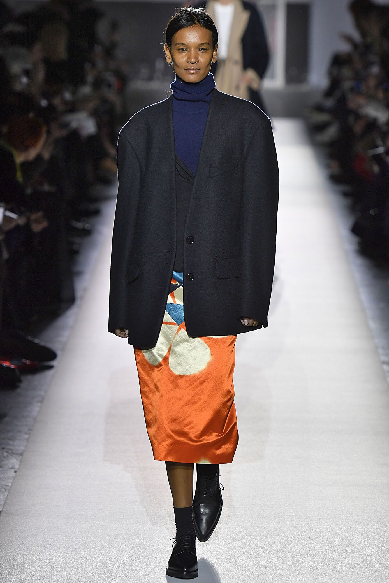 A model walks the runway during the Acne Studio Menswear News Photo -  Getty Images