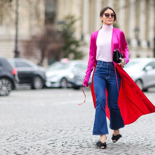 Camila Coelho Baby Pink Crop Top Street Style Summer 2019