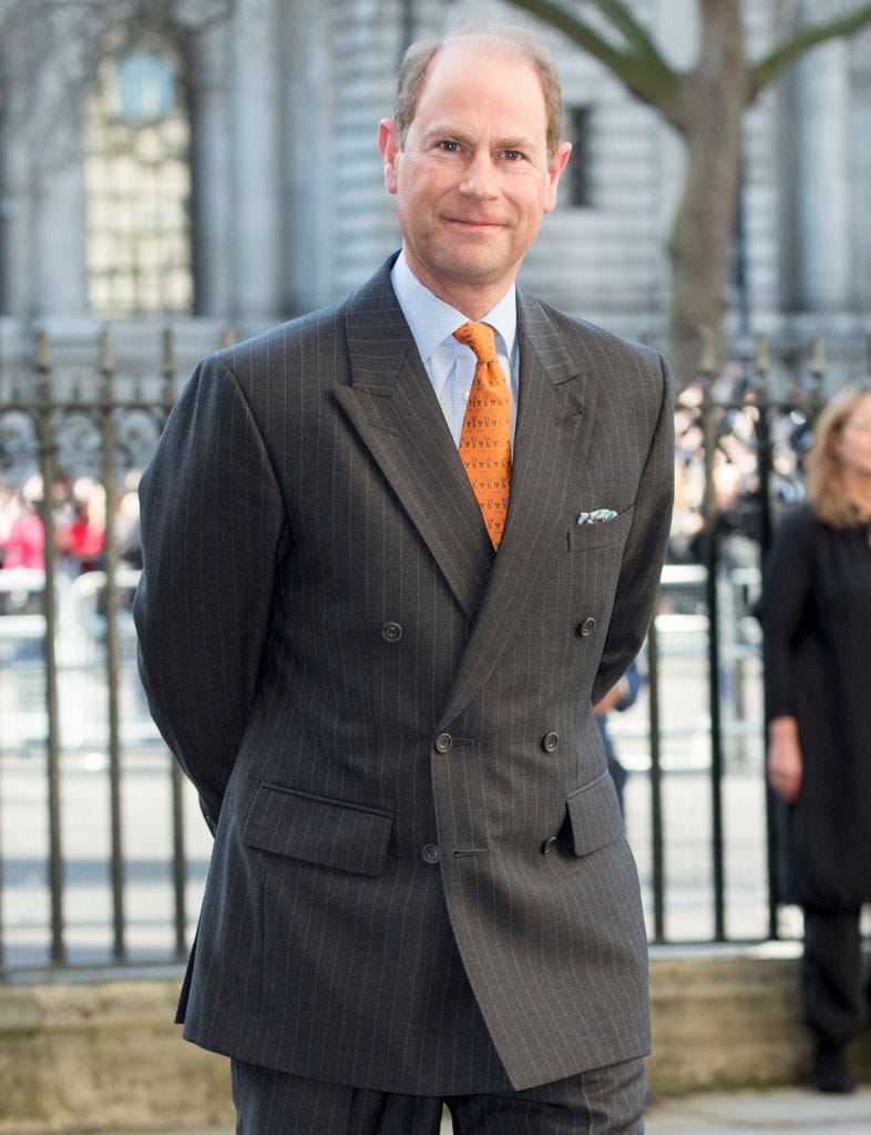 london, england march 13 prince edward, earl of wessex arrives for the commonwealth service during commonwealth day celebrations at westminster abbey on march 13, 2017 in london, england photo by mark cuthbertuk press via getty images