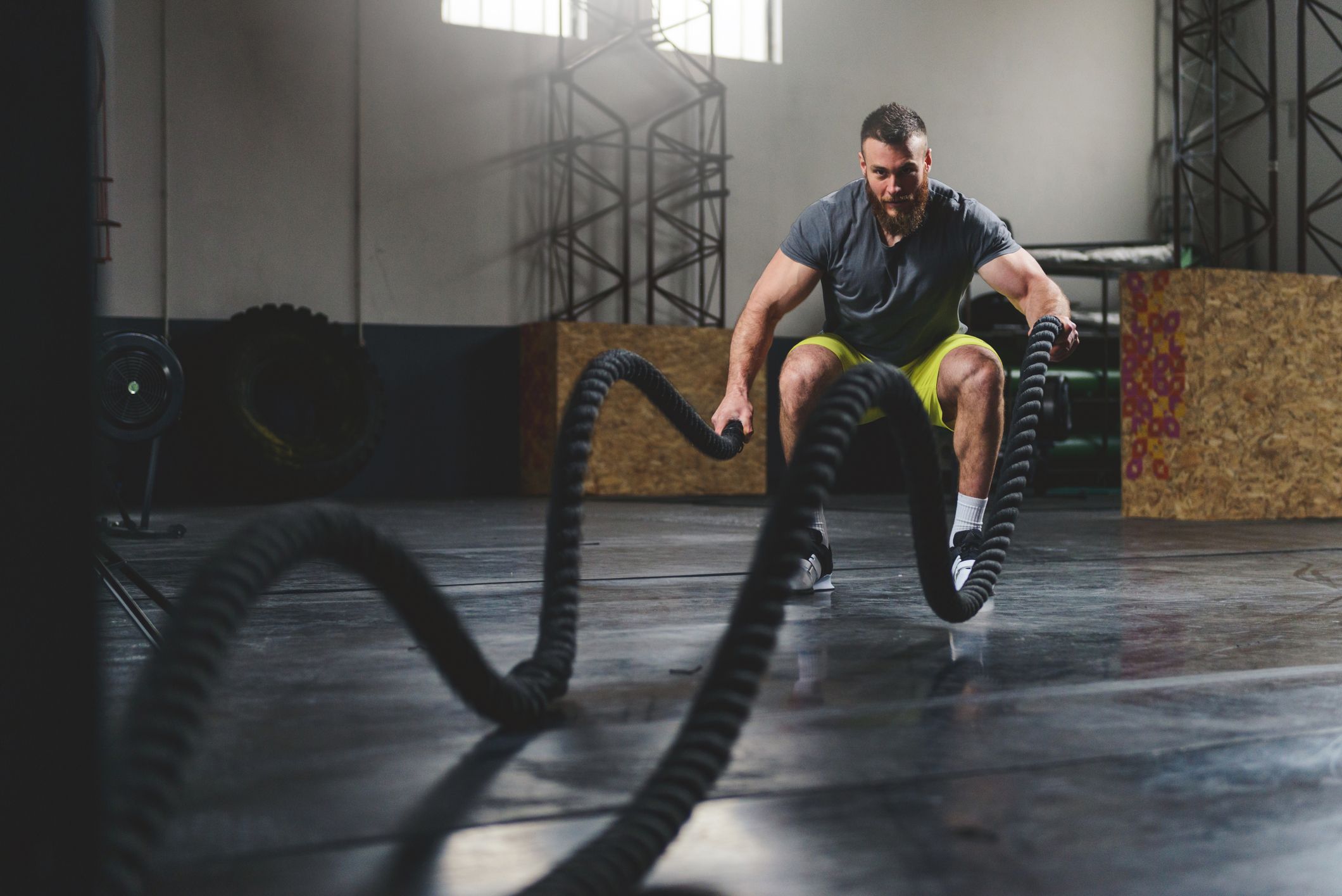 15-Minute Battle Rope Workout
