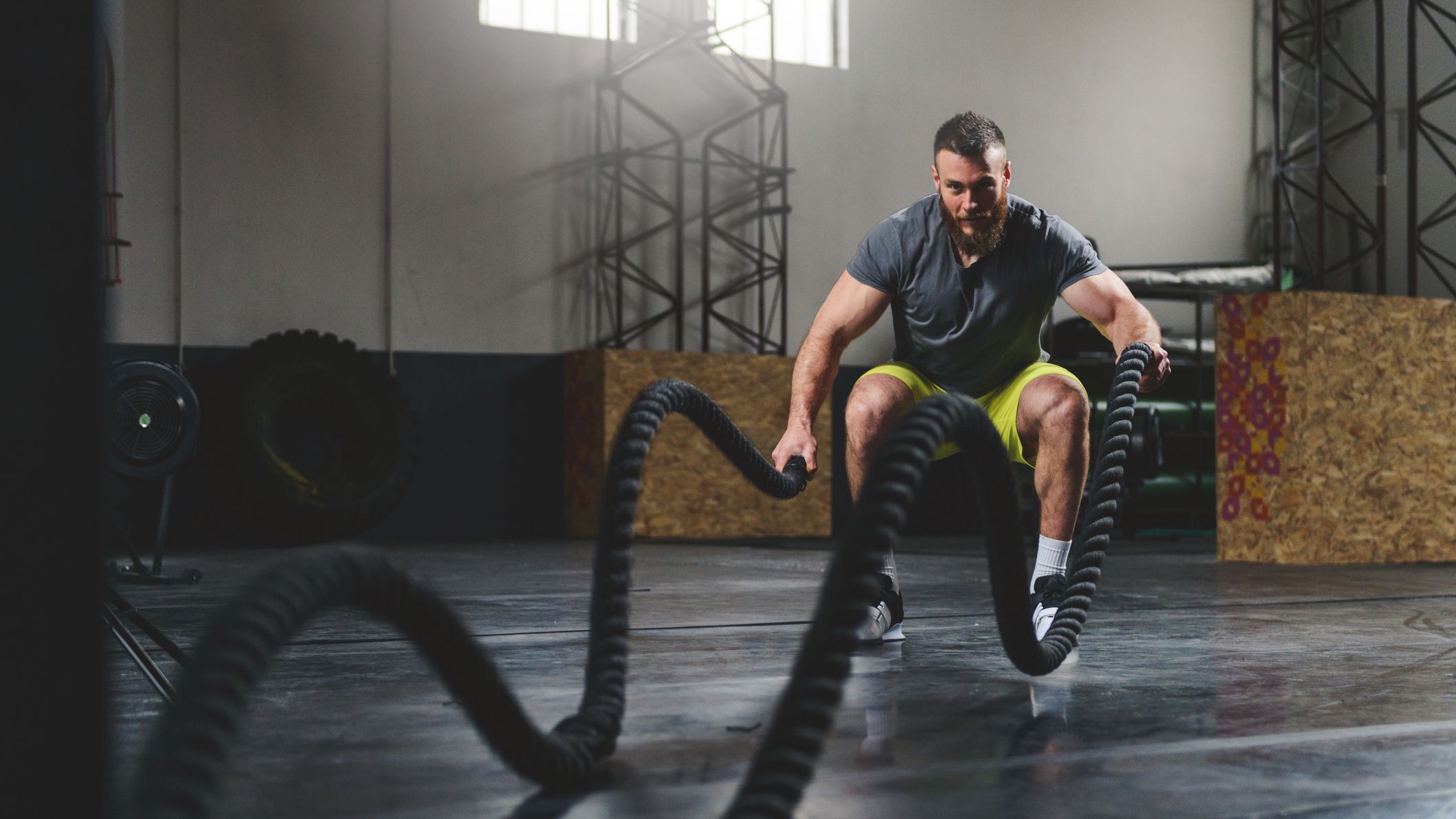 The Battle Rope Workout for Muscular Arms - Muscle & Fitness