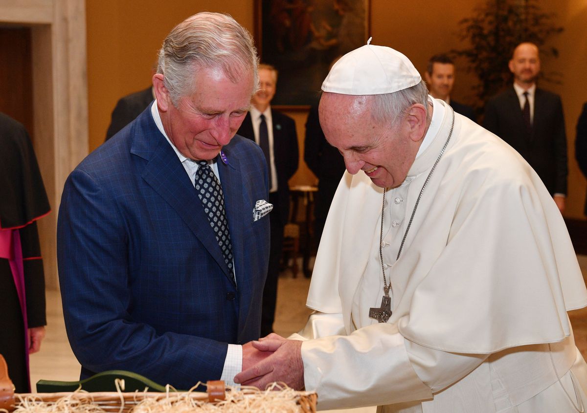 prince charles and the pope