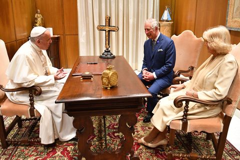 prince charles and the pope