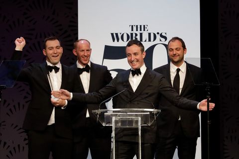 Eleven Madison Park Team At World's 50 Best Restaurants Awards