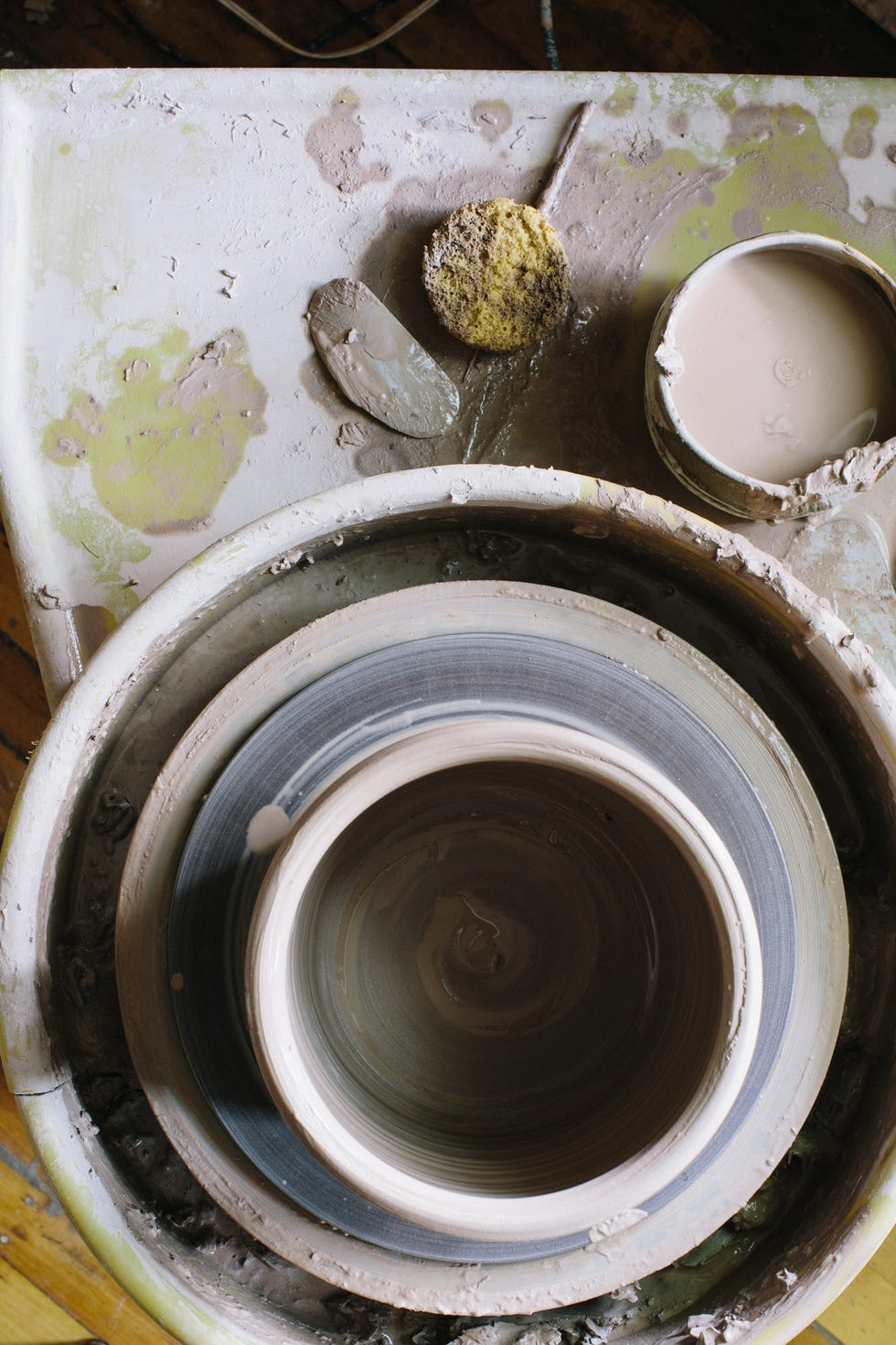 Bowl on Pottery Wheel