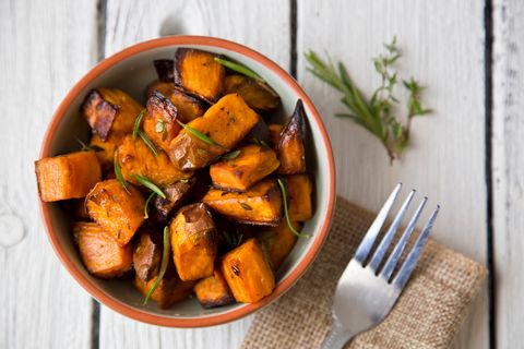 Roasted Sweet Potatoes Super Carb Diet