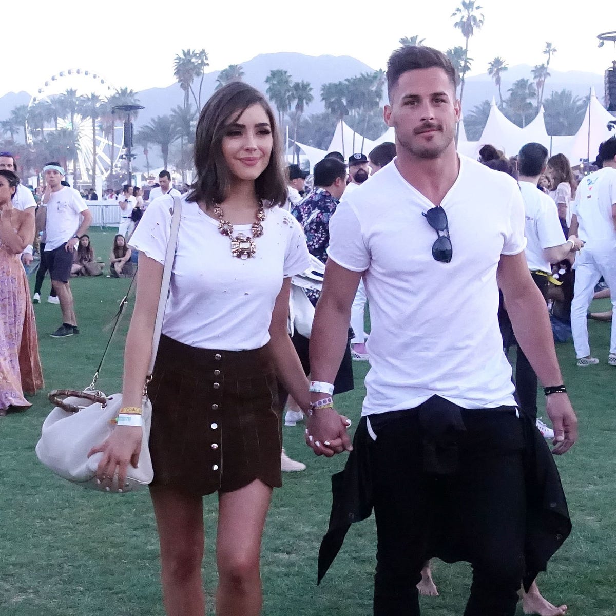 Danny Amendola Hits Beach With Woman as Olivia Culpo, Zedd Party