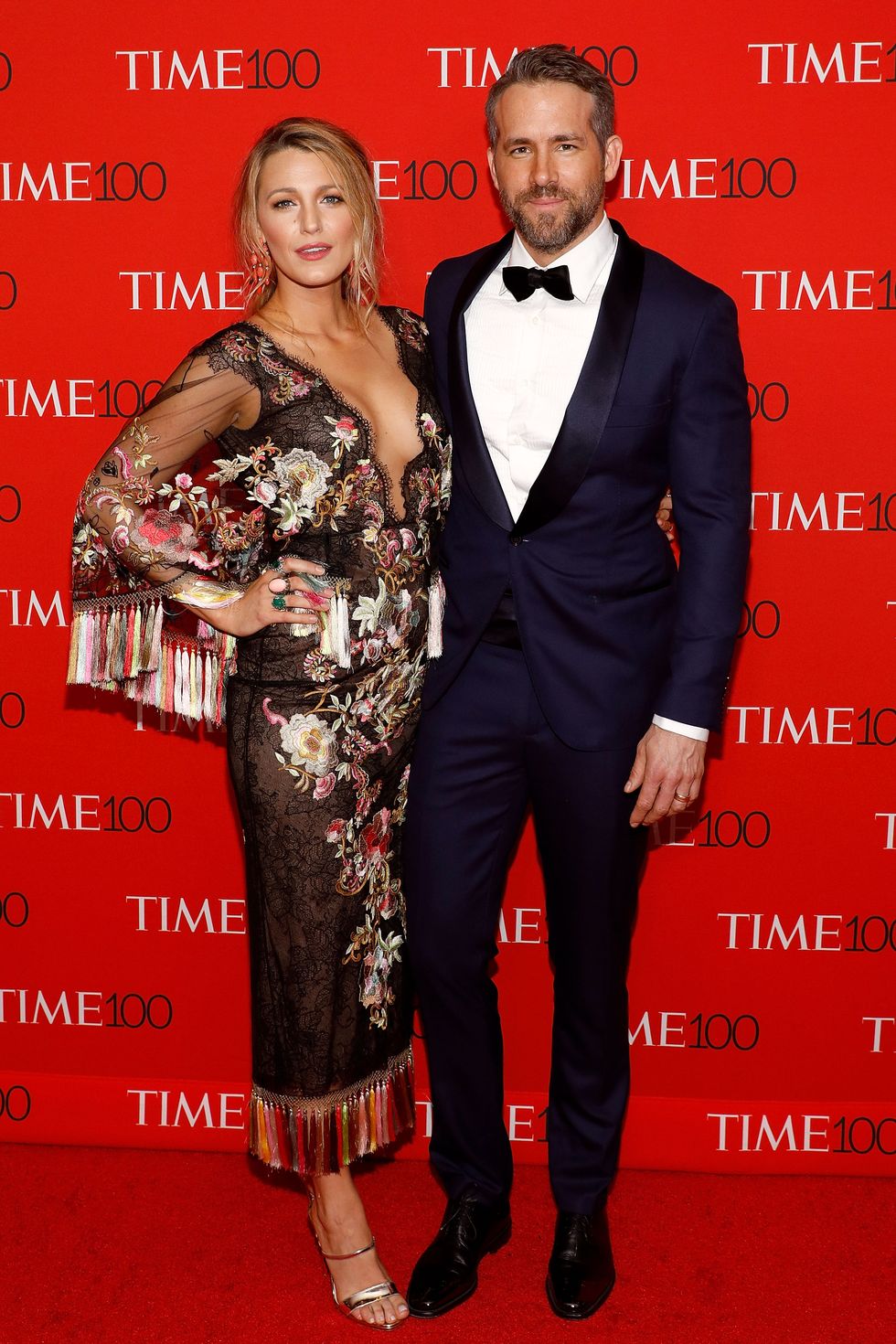 Blake Lively and Ryan Reynolds at Time 100