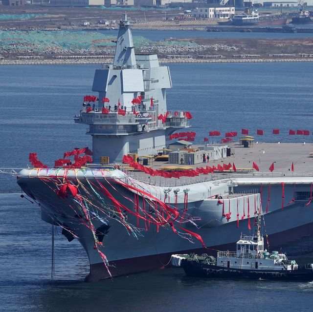 China's second carrier, 001A.