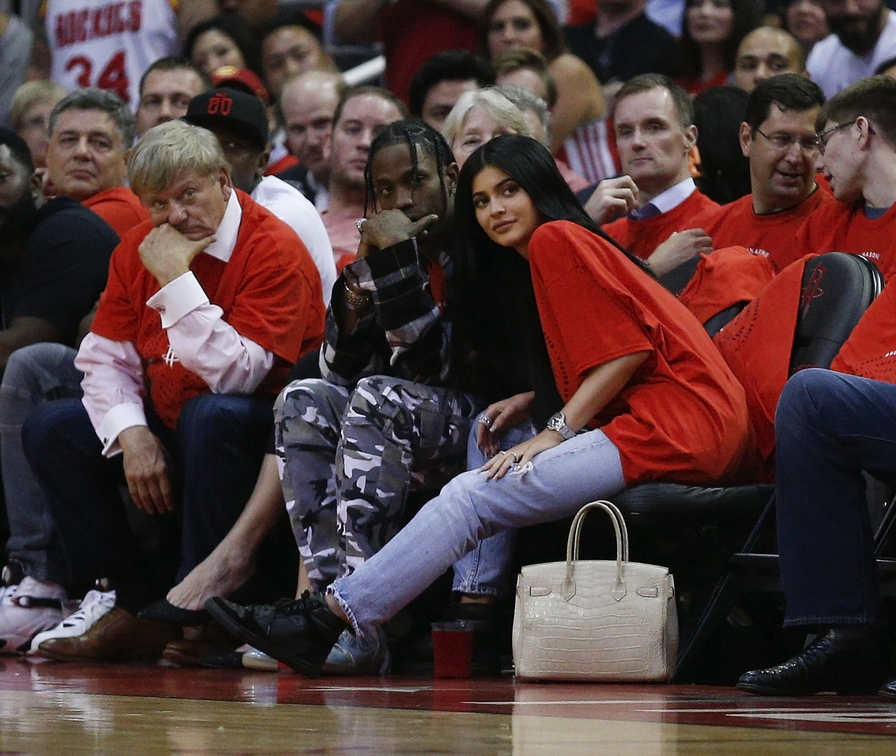 Kylie Jenner and Travis Scott Went on a Date at a Houston Rockets Game