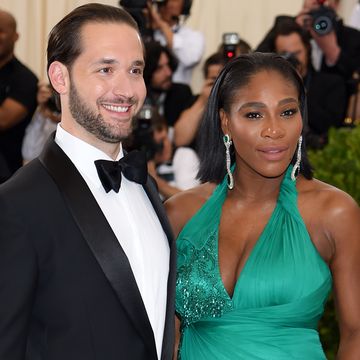 new york, ny   may 01 alexis ohanian l and serena williams attend the rei kawakubocomme des garcons art of the in between costume institute gala at metropolitan museum of art on may 1, 2017 in new york city  photo by dimitrios kambourisgetty images