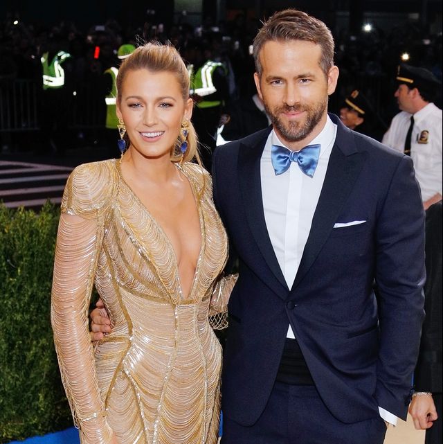 new york, ny   may 01  blake lively and ryan reynolds attend rei kawakubocomme des garçonsart of the in between costume institute gala at metropolitan museum of art on may 1, 2017 in new york city  photo by jackson leefilmmagic
