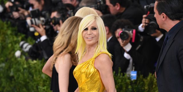 Donatella Versace launches her new Perfume, Versace, exclusively