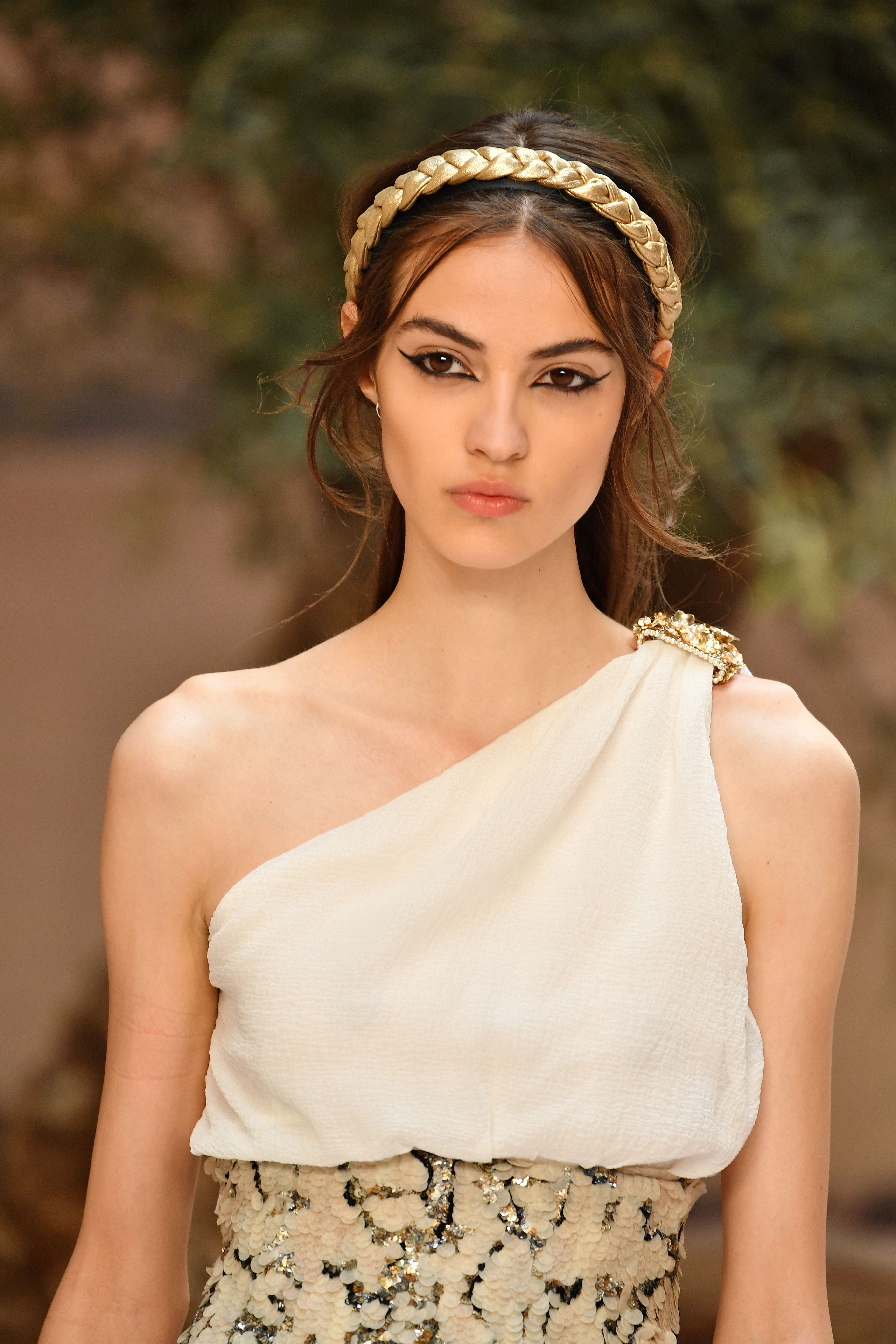 greek goddess hair