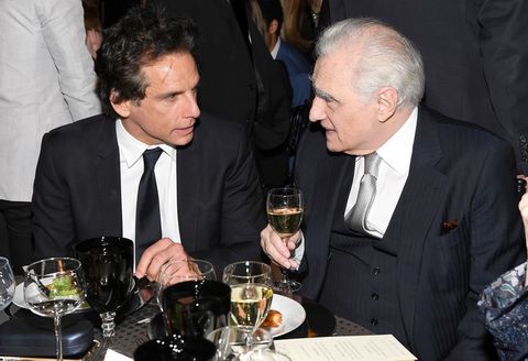 Ben Stiller and Martin Scorsese