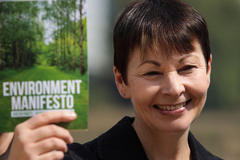 Caroline Lucas Launches The Green Party's Environmental Manifesto