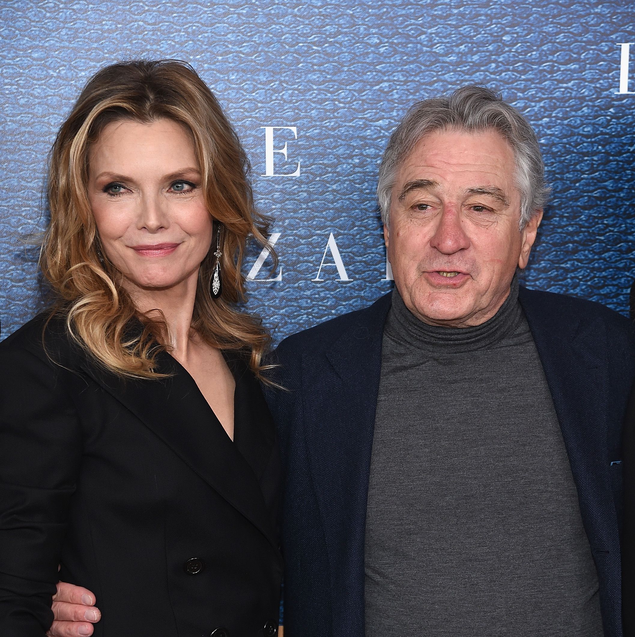 Michelle Pfeiffer and Executive Producer Robert De Niro attend the 'The Wizard Of Lies' New York Premiere at The Museum of Modern Art on May 11, 2017 in New York City