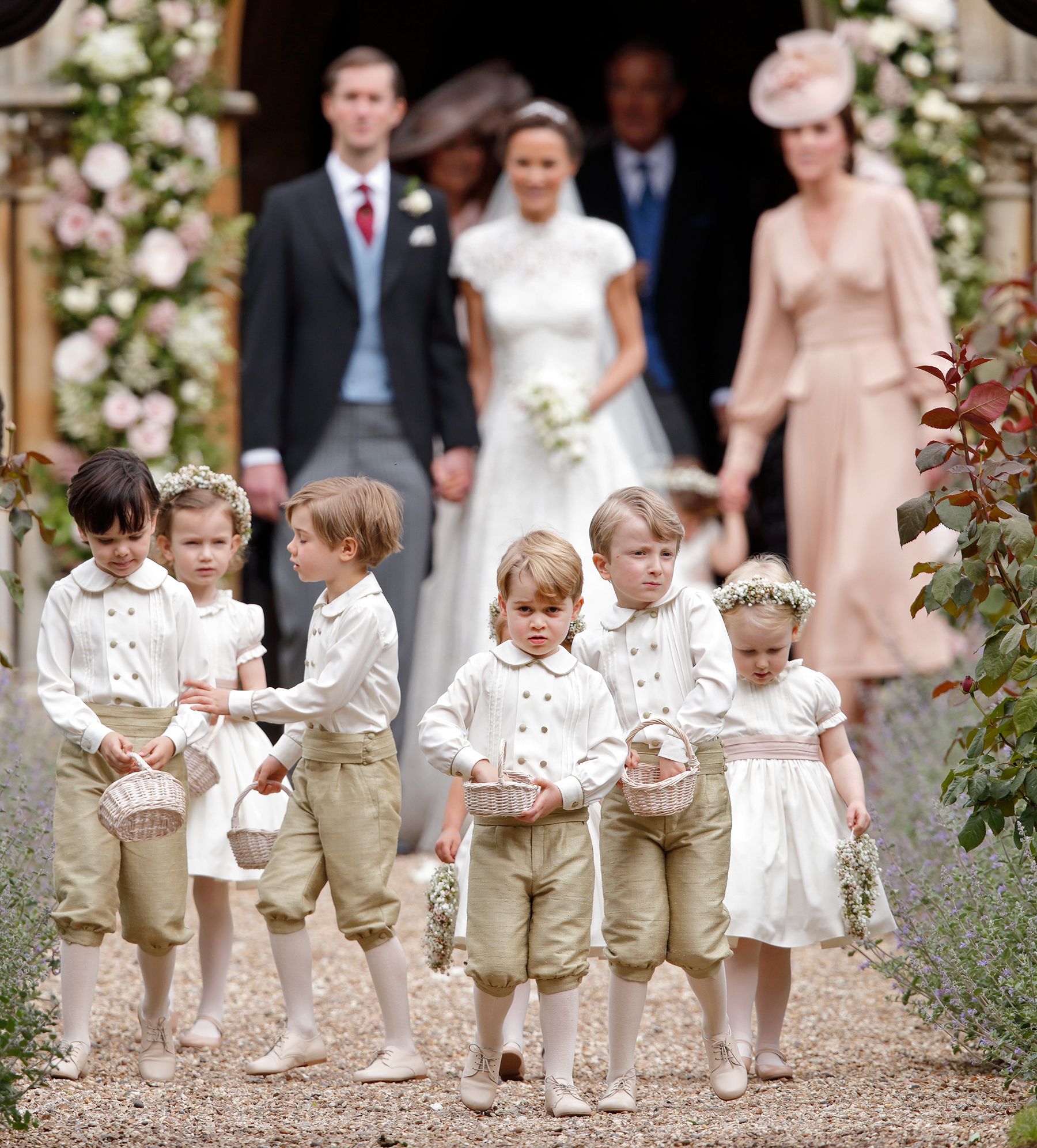 Prince George Is an Adorable Pageboy at Pippa Middleton Wedding – George's  Ring Bearer Outfit