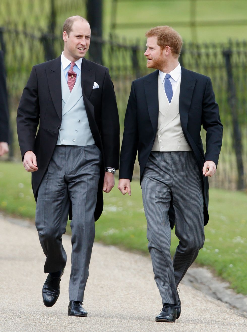 englefield green, united kingdom   may 20 embargoed for publication in uk newspapers until 48 hours after create date and time prince william, duke of cambridge and prince harry attend the wedding of pippa middleton and james matthews at st marks church on may 20, 2017 in englefield green, england photo by max mumbyindigogetty images