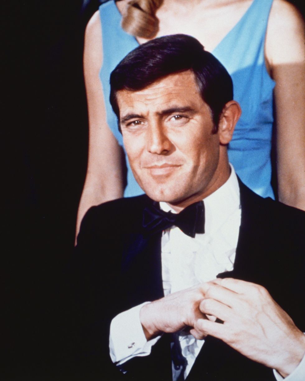 australian actor george lazenby as james bond in the film on her majestys secret service, 1969  photo by silver screen collectiongetty images