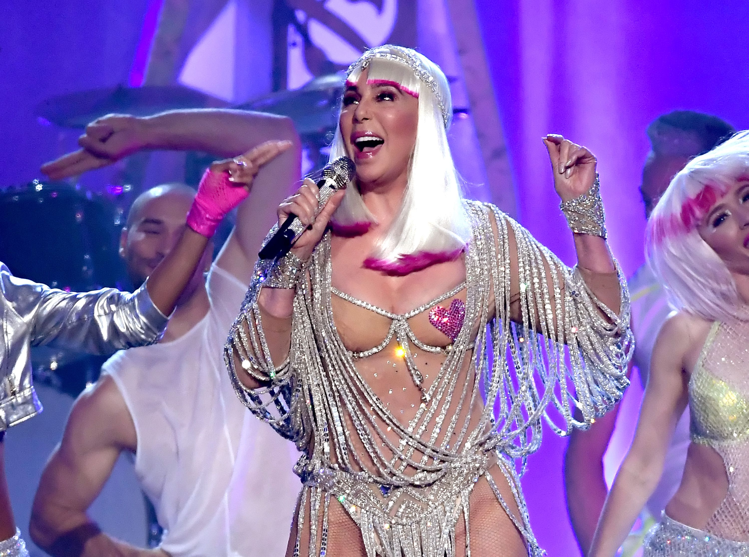 Cher Performed In a Nude Bodysuit and Really Confused Twitter