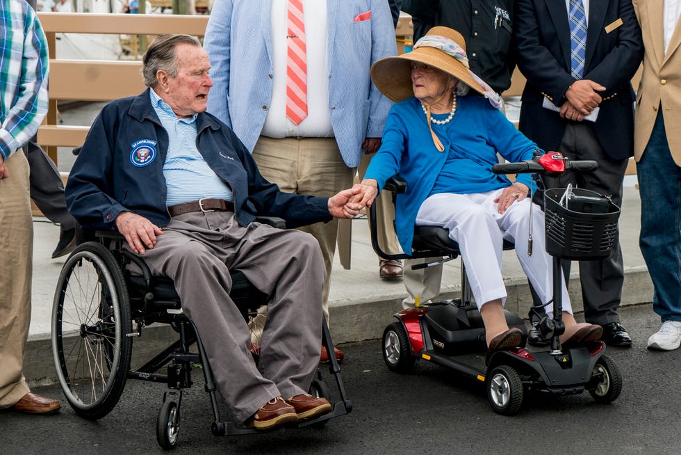 George HW Bush and Barbara Bush