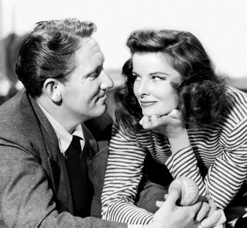 Spencer Tracy and Katharine Hepburn in 'Woman of the Year'