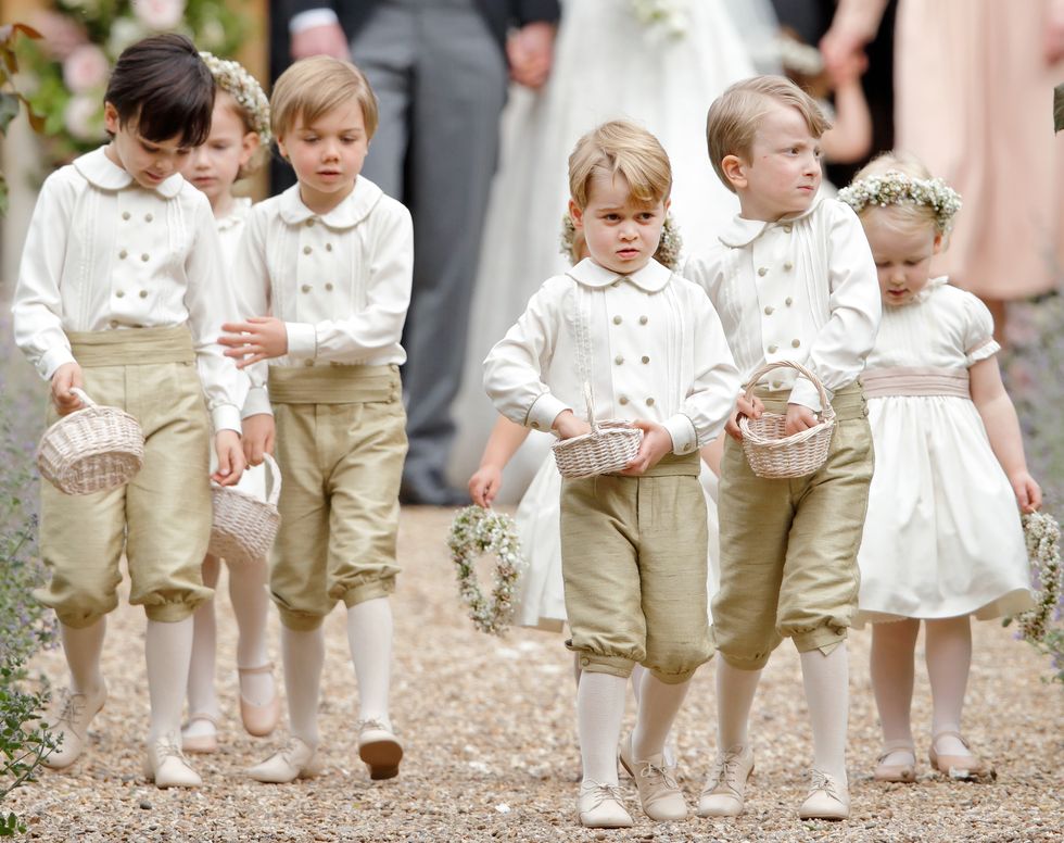 喬治小王子, 喬治王子, 穿搭, 英國皇室, 英國皇室婚禮,短褲,長褲