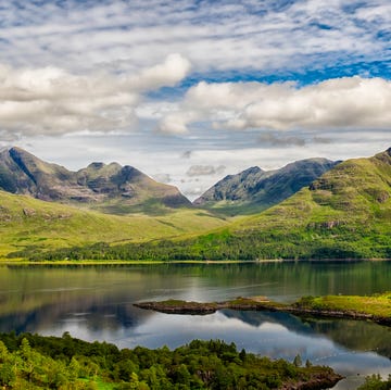 upper loch torridon in scotlands northwest highlands