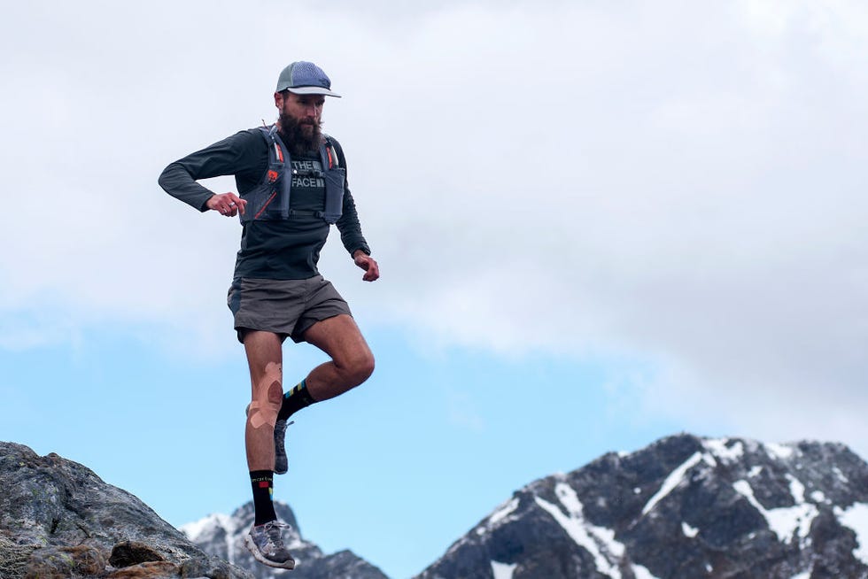 svolvar, norway june 01 rob krar from canada testing the course for the arctic triple lofoten ultra on june 1, 2017 in svolvar, norway the arctic triple lofoten ultra is the second of three races the others are lofoten skimo and lofoten triathlon photo by kai otto melaugetty images