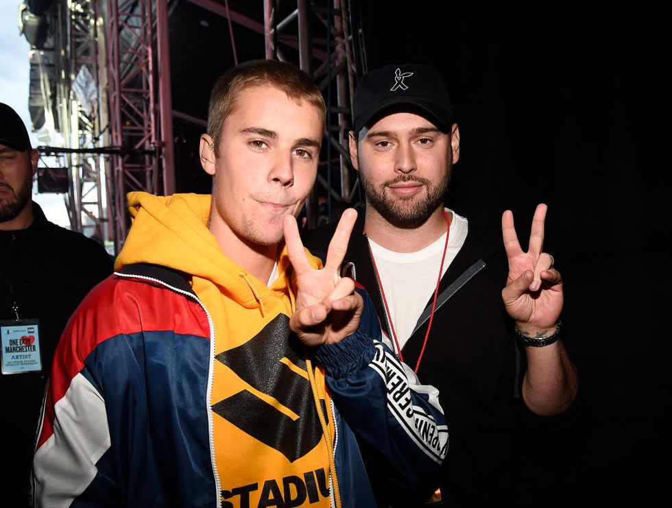 Justin Bieber and Scooter Braun feud Taylor Swift