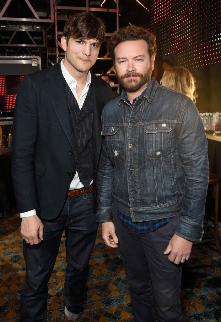 nashville, tn june 07 ahston kutcher and danny masterson attend the 2017 cmt music awards at the music city center on june 7, 2017 in nashville, tennessee photo by kevin mazurwireimage