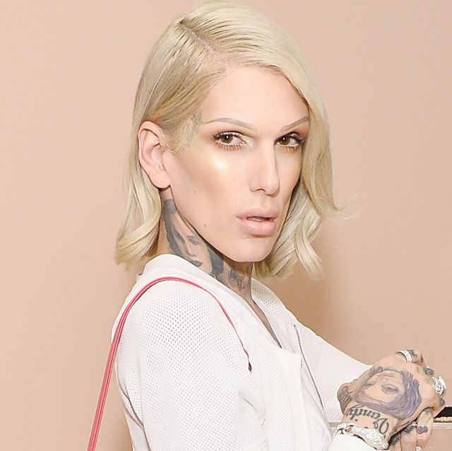 los angeles, ca   june 20  jeffree star celebrates the launch of kkw beauty on june 20, 2017 in los angeles, california  photo by stefanie keenangetty images for full picture