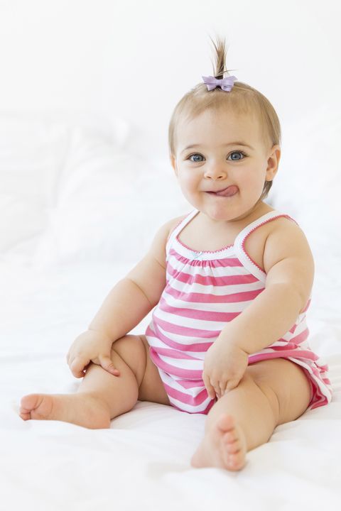 Child, Pink, Baby, Toddler, Product, Skin, Sitting, Baby & toddler clothing, Footwear, Child model, 