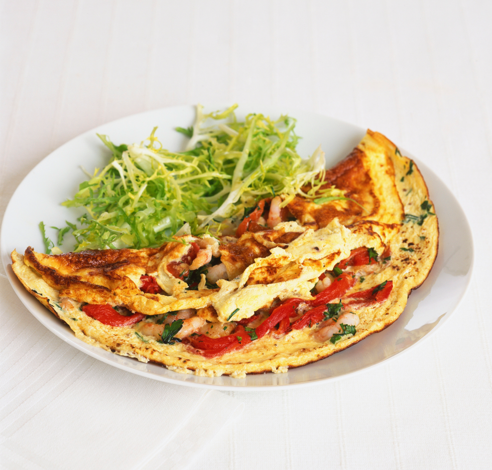 low calorie breakfast omlette