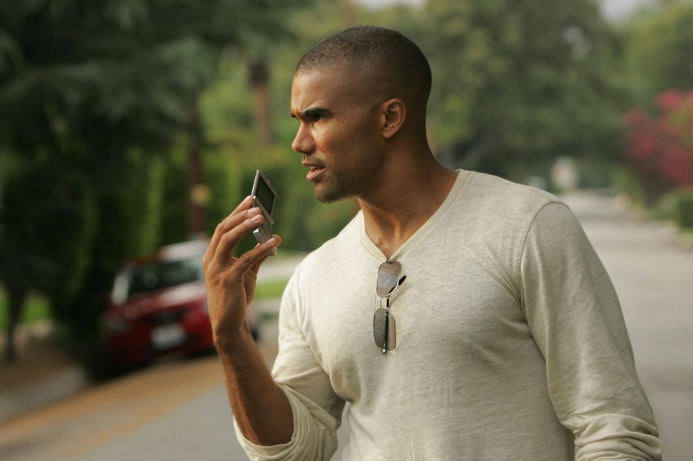 los angeles august 3 p911 shemar moore stars as special agent derek morgan on criminal minds scheduled to air on the cbs television network photo by cliff lipsoncbs photo archive via getty images