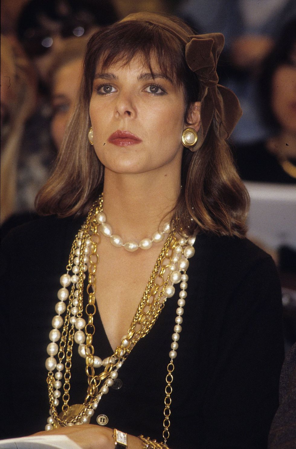 paris, france   undated file photo  princess caroline of monaco, a member of the grimaldi family, attends an event in 1989 in paris, france princess caroline married ernst august v, prince of hanover in 1999 and is also titled as caroline, princess of hanover she will be celebrating her 50th birthday on january 23rd photo by michel dufourwireimage