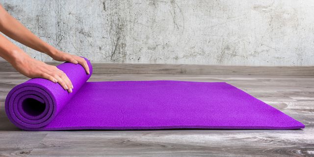 Purple, Floor, Violet, Yoga mat, Mat, Flooring, Mat, Pink, Laminate flooring, Carpet, 