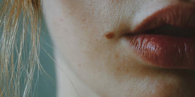 Close-Up Of Human Lips