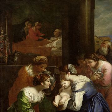 painted image of birth