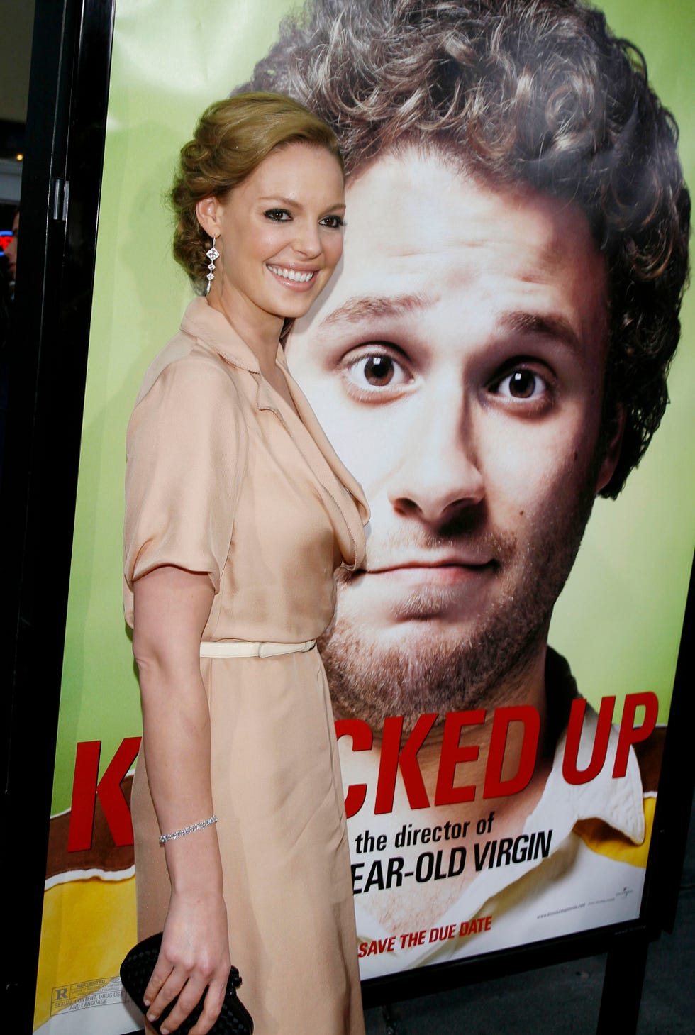 katherine heigl at the premiere of knocked up