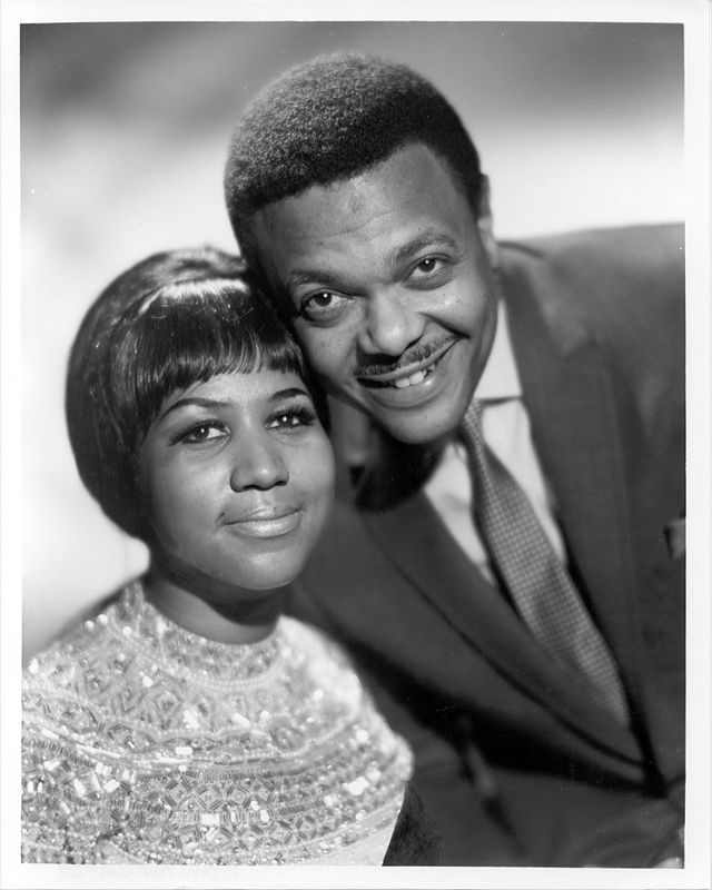 new york   circa 1961  singer aretha franklin poses for a portrait with her husband and manager ted white circa 1961 in new york city, new york  photo by michael ochs archivesgetty images