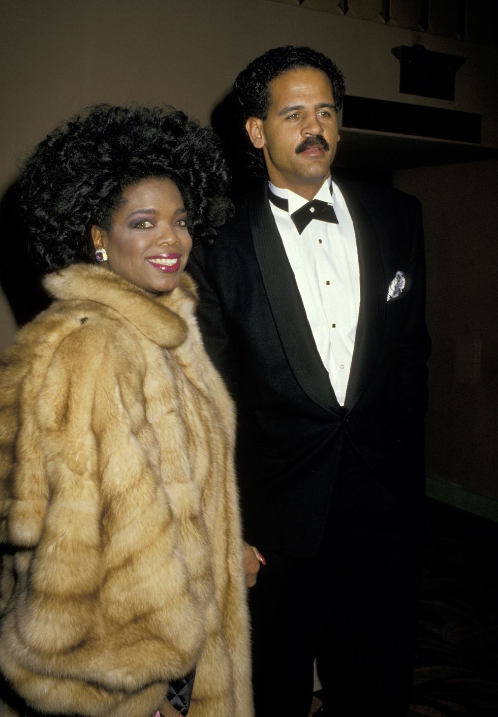 Oprah Winfrey and Stedman Graham
