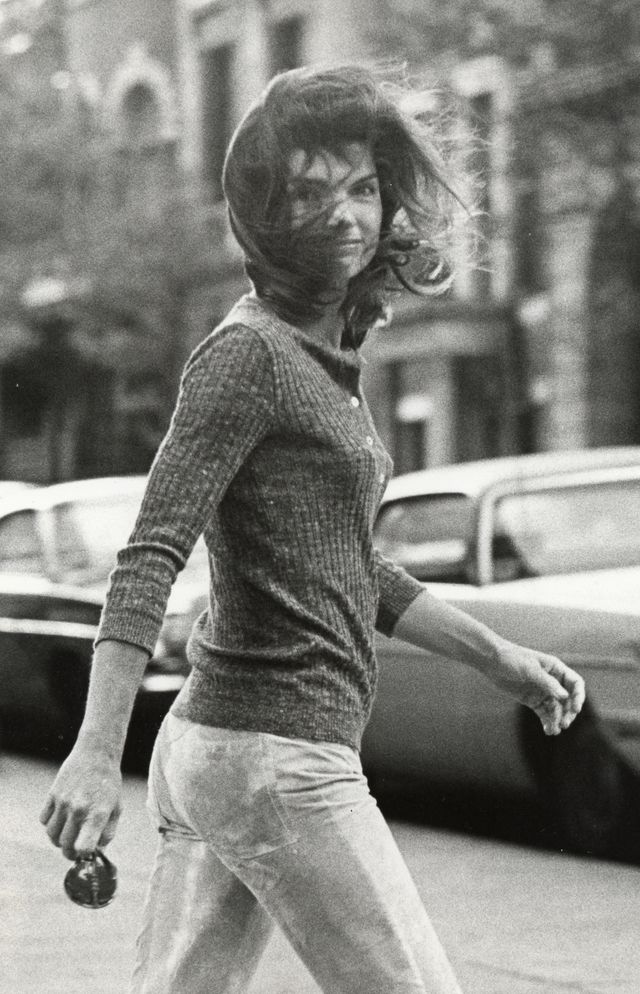 Jackie Onassis Sighting at Madison Avenue in New York City - October 7, 1971