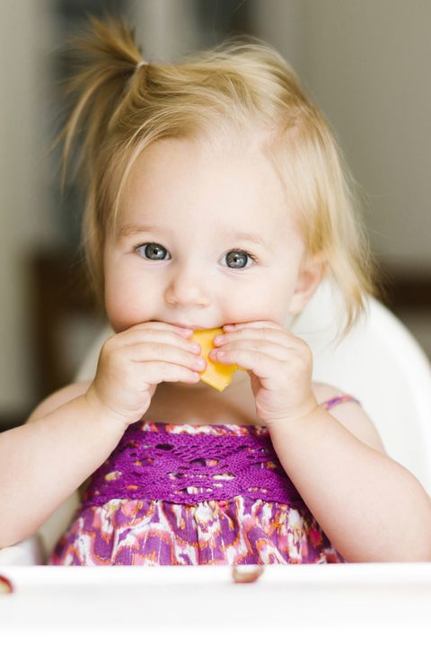 Child, Face, Toddler, Baby playing with food, Skin, Eating, Nose, Baby, Sweetness, Blond, 