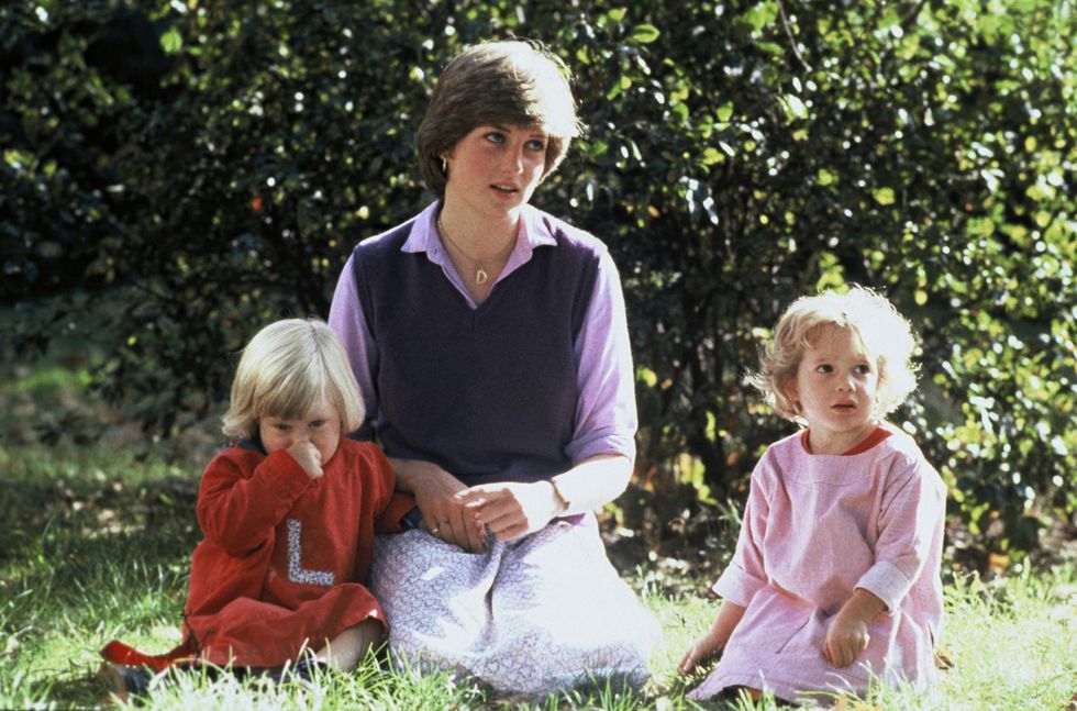 london   september 1980  diana spencer at the young england kindergarten in september 1980 shortly before her engagement to prince charles, prince of wales was announced  photo by anwar husseinwireimage