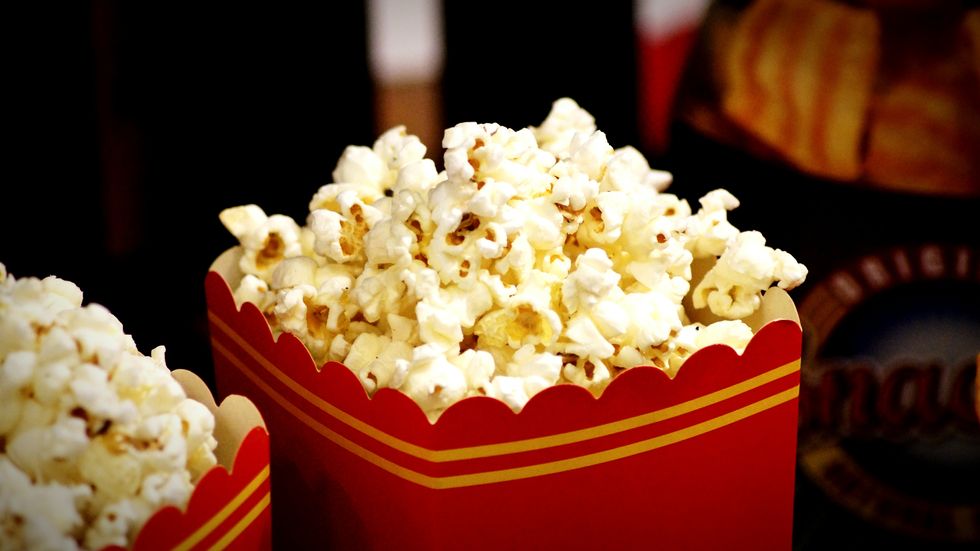 Close-Up Of Popcorns